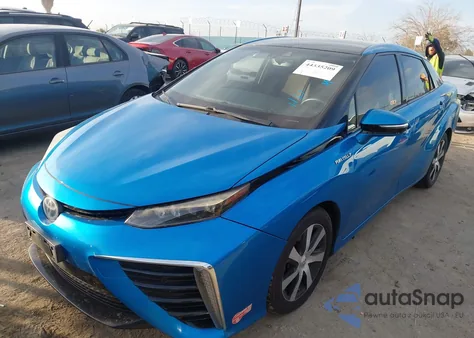 2017 Toyota Mirai z USA, uszkodzony, nr VIN JTDBVRBD5HA002783